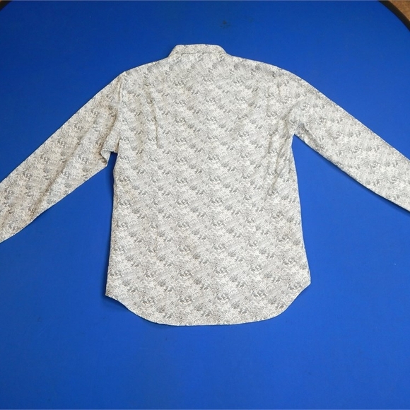 Men's Gray Ari Patterned Shirt - Picture 6 of 9